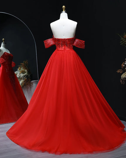 Sharon Said Luxury Champagne Mermaid Arabic Evening Dress with Overskirt 2025 Dubai Women Wedding Party Gowns SS168 Customized