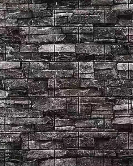 10Pcs 3D Brick Wall Stickers DIY Self Adhensive Decor Foam Waterproof Wall Covering Wallpaper for TV Background Kids Living Room