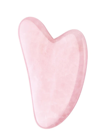 Natural Stone Jade Gouache Scraper Rose Quartz Facial Gua Sha Tools Neck Massager for Face Lifting Wrinkle Remover Beauty Health