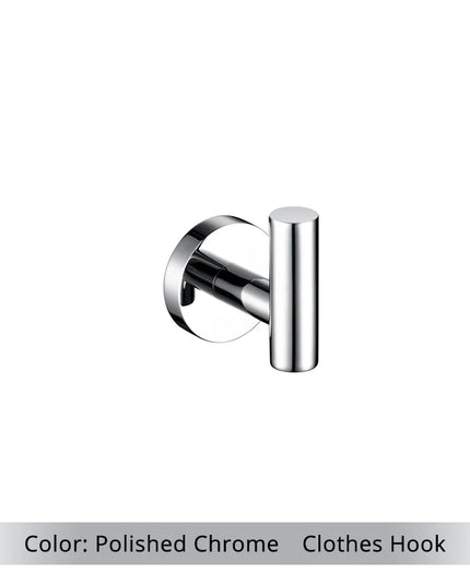 Brushed Gold Bathroom Accessories Set Hardware Kit Wall Mount Hand Towel Bar Rack Toilet Roll Paper Holder Robe Hook Hanger