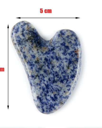 Natural Stone Jade Gouache Scraper Rose Quartz Facial Gua Sha Tools Neck Massager for Face Lifting Wrinkle Remover Beauty Health