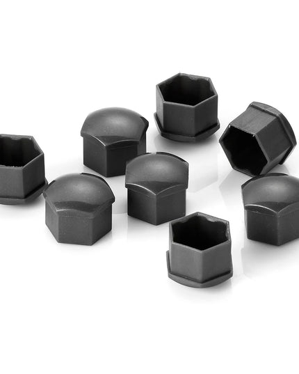 20Pcs Universal 17mm Plastic Car Wheel Nut Covers Bolt Caps For Audi A3 A4 B8 B9 A5 Q3 Q5 Q7 A6 A7 Auto Accessories