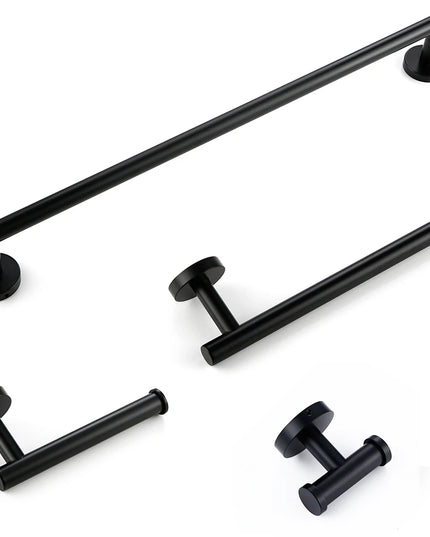 Bagnolux Stainless Steel Gun Gray Black Polished Chrome Brushed Gold Hanger Hook Towel Bar Paper Holder Bathroom Accessories