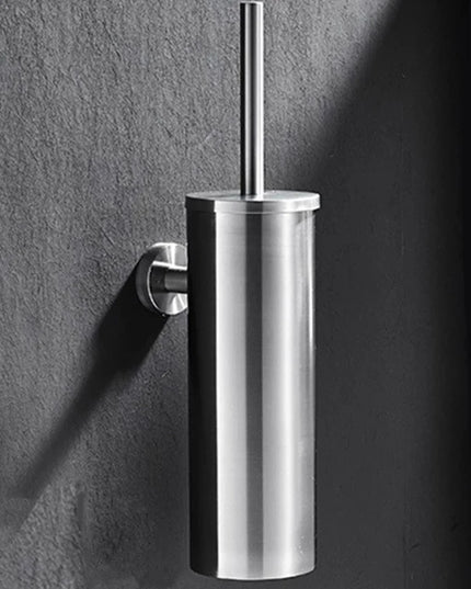 Black Stainless Steel Wall-Mounted Bathroom Accessories Toilet Brush