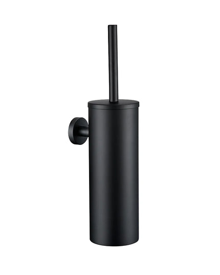 Black Stainless Steel Wall-Mounted Bathroom Accessories Toilet Brush