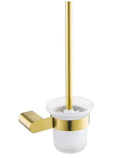 Black Stainless Steel Wall-Mounted Bathroom Accessories Toilet Brush