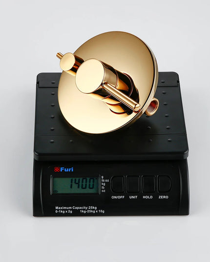 Black Gold chrome Round Solid Brass Concealed 2 Way Diverter Shower Valve Mixer Water Tap Bathroom Accessories Water Faucets