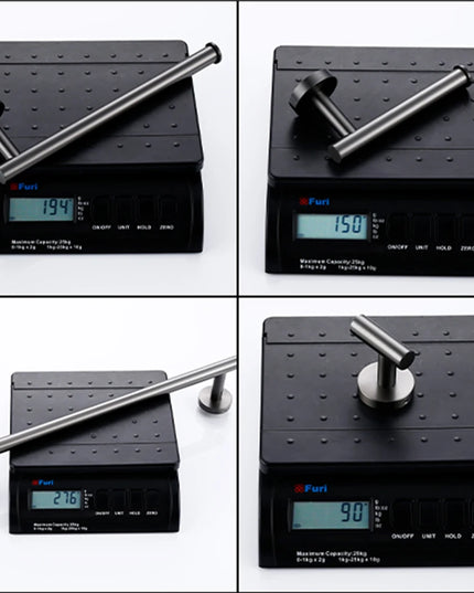 Bagnolux Stainless Steel Gun Gray Black Polished Chrome Brushed Gold Hanger Hook Towel Bar Paper Holder Bathroom Accessories