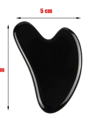 Natural Stone Jade Gouache Scraper Rose Quartz Facial Gua Sha Tools Neck Massager for Face Lifting Wrinkle Remover Beauty Health