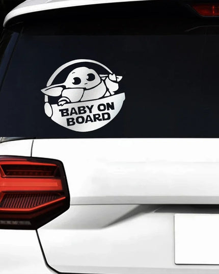 Baby On Board Car Sticker Auto Window Glass DIY Funny Baby In Car Vinyl Decal Personalized Decoration Exterior Car Accessories
