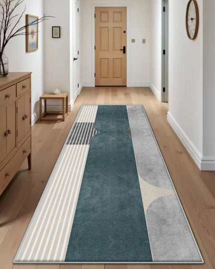 Kitchen Long Runners Carpet Living Room Decoration Corridor Non-slip Rugs Bedroom Doorway Passageway Mat Washable Customizable