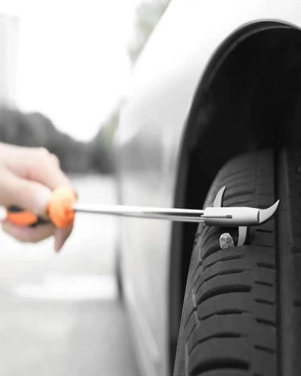 Car tire stone cleaning tool multifunctional tire stone cleaning hook stone picking device buckle picking hook removal stone