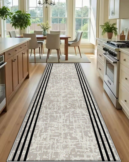 Kitchen Long Runners Carpet Living Room Decoration Corridor Non-slip Rugs Bedroom Doorway Passageway Mat Washable Customizable