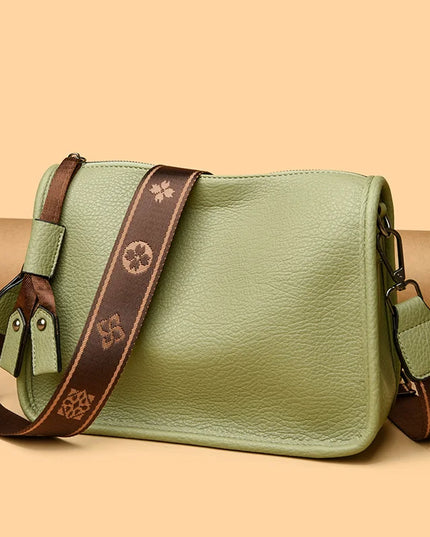 High Quality Genuine Leather Women Tote Bag Luxury Soft Cowhide Ladies Shoulder Crossbody Bags 2024 Fashion Female Messenger Sac