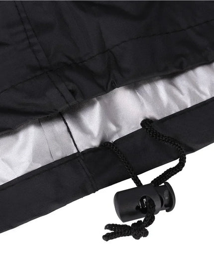 BBQ Cover Anti-Dust Waterproof Heavy Duty Grill Cover Rain Protective Round Rectangle Outdoor Barbecue Cover Accessories