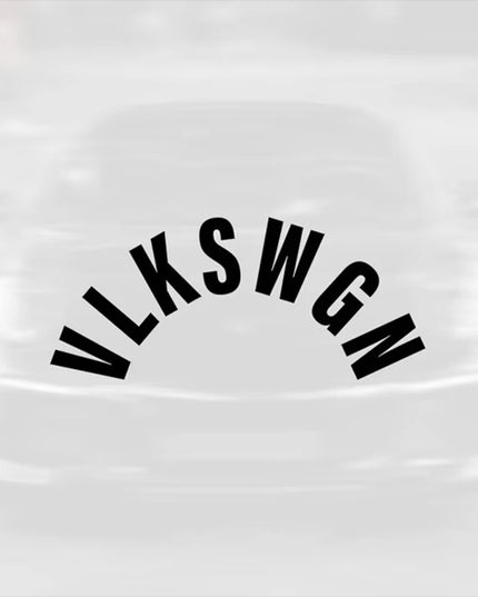 VLKSWGN Rear Wiper Window Car Stickers Vinyl Text Style Decorative Decals Car Styling for Truck Motorbike Helmet Decoration
