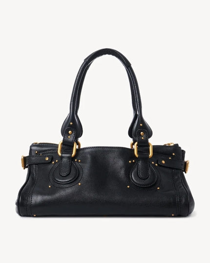 PADDINGTON BAG, Women's Uni Bag, Fashionable Top Handle Tote Bag with Golden Lock, Luxury Design Shoulder Handbags for Ladies