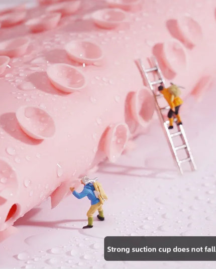 Bath back rubbing magic tool: Silicone anti-slip back pad, foot rubbing pad, silicone foot rubbing magic tool, bathroom foot mas