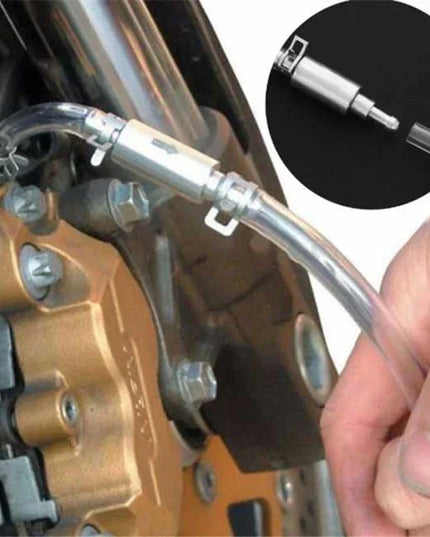 Car Clutch Brake Bleeder Hose Hydraulic Clutch One Way Valve Tube Bleeding Tool Replacement Adapter Kit Auto Accessories