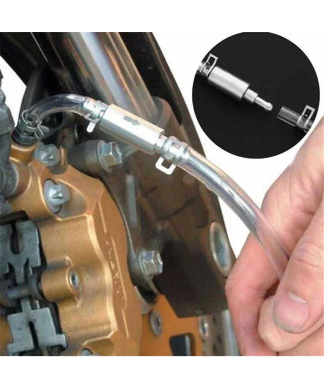 Car Clutch Brake Bleeder Hose Hydraulic Clutch One Way Valve Tube Bleeding Tool Replacement Adapter Kit Auto Accessories