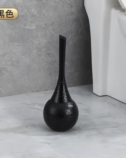 Luxury Gold Toilet Brush Set Replaceable Nylon Soft Bristle Brush Long Handle For WC Bathroom Accessories Cleaning Tools