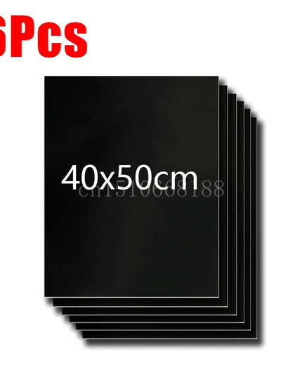 1-6Pcs BBQ Grill Mat Non-stick Mat Heat Resistant Grill Mat Outdoor Baking Reusable Barbecue Party Mat 40x50cm 33x40cm