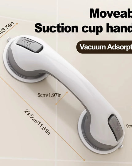 Showers Grab Bars Free Punch Bathroom Handle Anti Slip Safety Suction Cups Bathtub Grab Bar For Elderly Children Support