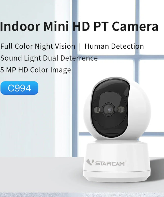 Vstarcam 5MP Home IP Camera Smart Video Camera With AI Humanoid Detection 5Ghz Wifi Full Color Night Vision Child safety Camera