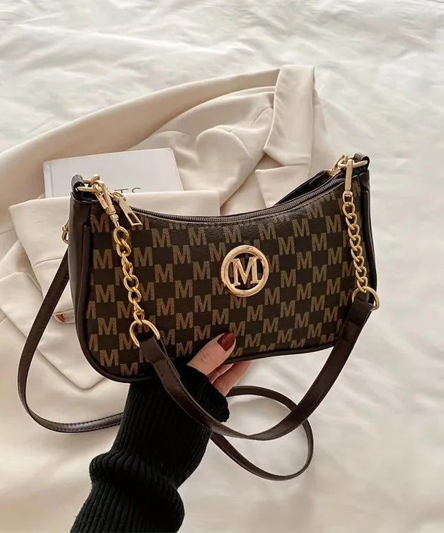 Vintage Style Handbag Crossbody Bag Adjustable Strap Women Messenger Shoulder Bag Sophisticated Accessory Tote Bag Purse