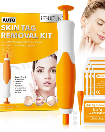 Rubber Rings Skin Tag Removal Tool Face Beauty Accessories Skin Tag Removal Device Multipurpose Supplies for Face Neck Chin Back