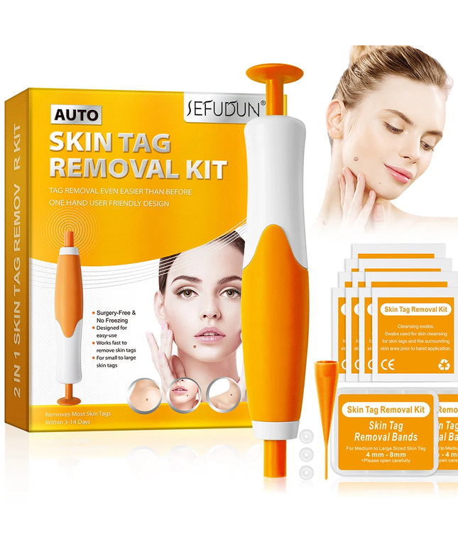 Rubber Rings Skin Tag Removal Tool Face Beauty Accessories Skin Tag Removal Device Multipurpose Supplies for Face Neck Chin Back