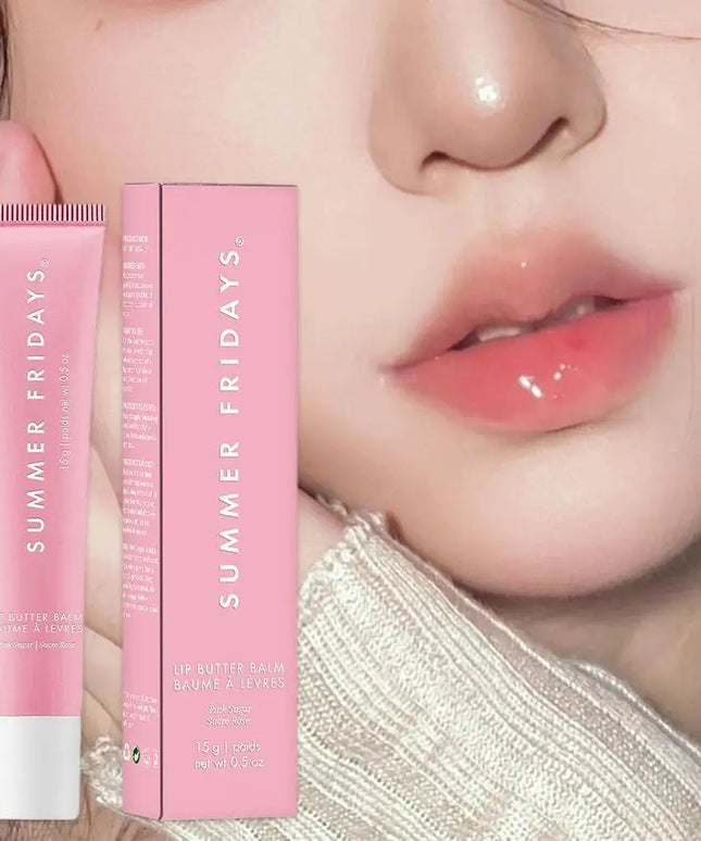 Summer Fridays Lip Balm Lipstick Moisturizing Glossy Smooth Soft Lips Cosmetics Sugar Vanilla Beige Sweet Mint Makeup Lip Care