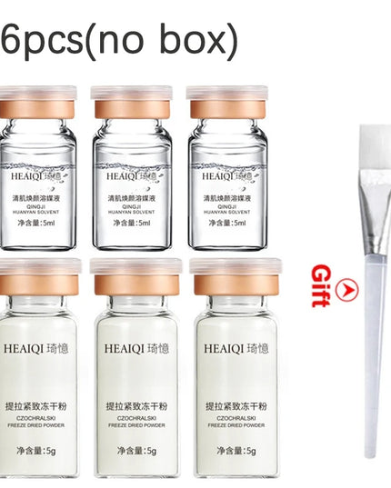 Korean Collagen Hyaluronic Acid Face Mask Repair Firming Lifting Improve Fine Lines Brighten Moisturiz Peptide Essence Skin Care