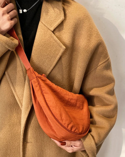 Casual Nylon Hobos Crossbody Bag for Women Designer Shoulder Bags Large Capacity Tote Lady Travel Shopper Bag Female Purses 2025