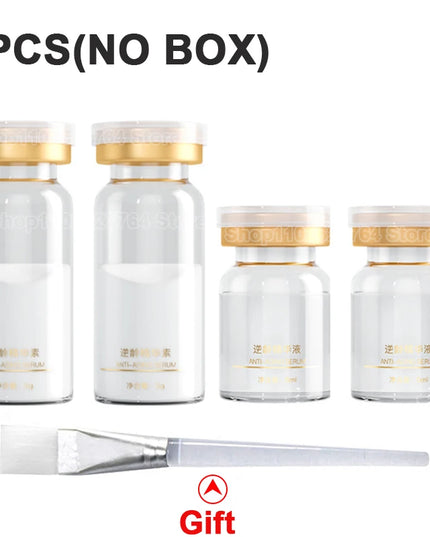 Korea DIY Miracle Face Mask Peptide Hyaluronic Acid Essence Kit Repair Face Lifting Firming Brightening Fine Lines Skin Care