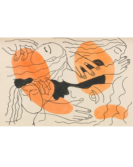 Modern Abstraction Carpets for Living Room Nordic Bedroom Decor Plush Carpet Home Art Floor Mat Large Area Thicken Non-slip Rug