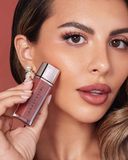 Natural Nude Matte Lip Glaze Long-Lasting Hydrating Without Drying Out 4 Colors Waterproof Lip Gloss For All Skin Tones