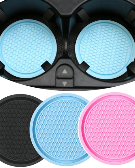 Car Non-slip Water Cup Pad Rhinestone Decoration Auto Interior For Useful Things For Cars Car Duck Ornaments Interior