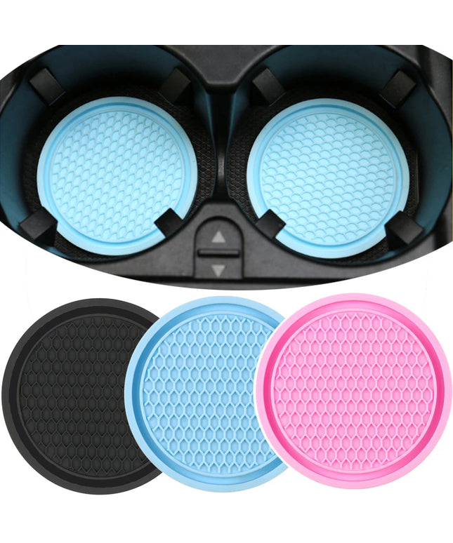 Car Non-slip Water Cup Pad Rhinestone Decoration Auto Interior For Useful Things For Cars Car Duck Ornaments Interior