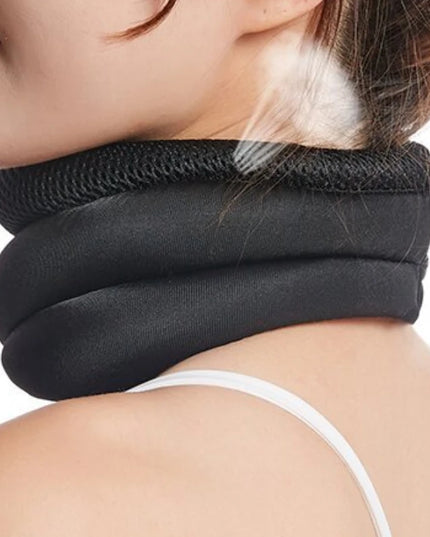 Neck Support Cervical Brace Adjustable Cervical Collar Soft Durable Foam for Relieve Cervical Pain Airplane Travel Nap Health