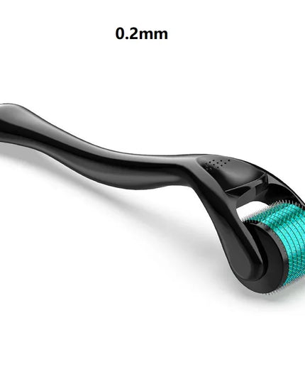 Derma Roller for Facial Body Hair Growth,540 Needles, Micro Face Roll Tool, Skin Beard, 0.2mm, 0.25mm, 0.3mm