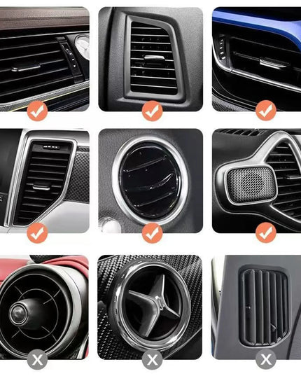 Car Emblem Mobile Phone Holder Stand Accessories For Audi Sline TT A3 A4 A5 A6 A7 A8 Q3 Q5 Q7 Q8 C7 C6 C5 B5 B6 B7 B8 B9 D3