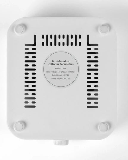 Turbine Brushless Nail Dust Remover Strong Suction 120W Nail Vacuum Cleaner for Manicure with Removable Filter Speed Adjustable