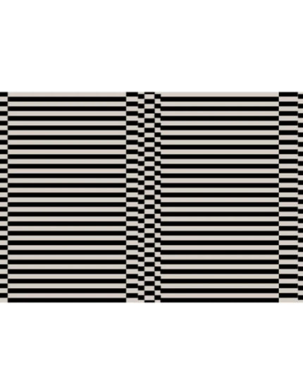 French Retro Bedroom Decor Stripe Carpet Minimalist Carpets for Living Room Home Art Plush Floor Mat Large Area Thickened Rug