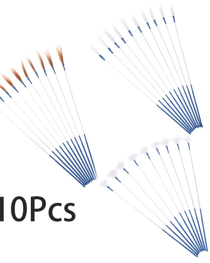 10Pcs Goose Chicken Feather Earpick Wax Remover Curette Ear Dig Tool Spoon Cleaner Stick Ear Dig Tools Ear Care