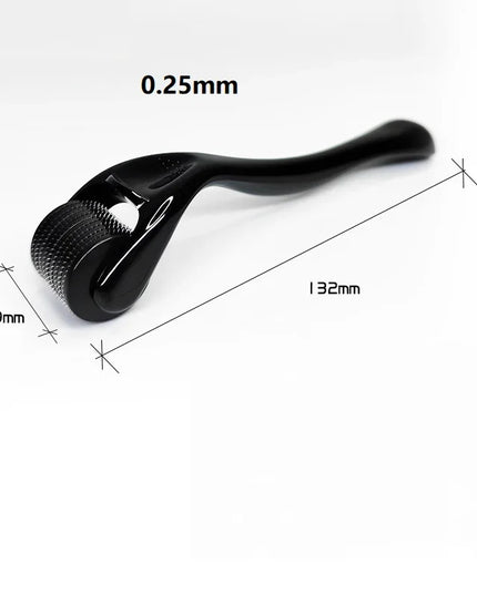 Derma Roller for Facial Body Hair Growth,540 Needles, Micro Face Roll Tool, Skin Beard, 0.2mm, 0.25mm, 0.3mm