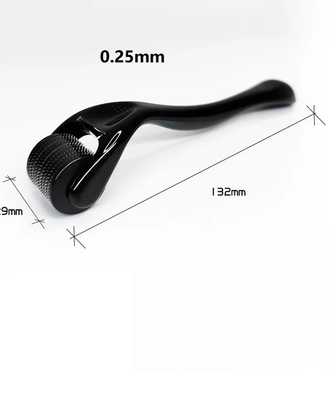 Derma Roller for Facial Body Hair Growth,540 Needles, Micro Face Roll Tool, Skin Beard, 0.2mm, 0.25mm, 0.3mm