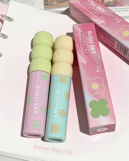 1/5Pcs Candied Fruit Lip Mud Milk Mist Velvet Matte Lip Gloss Long Lasting Not Easy To Stick Cup LipGlaze Almond Brown Pink