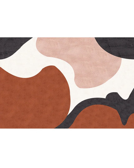 Modern Abstraction Carpets for Living Room Nordic Bedroom Decor Plush Carpet Home Art Floor Mat Large Area Thicken Non-slip Rug