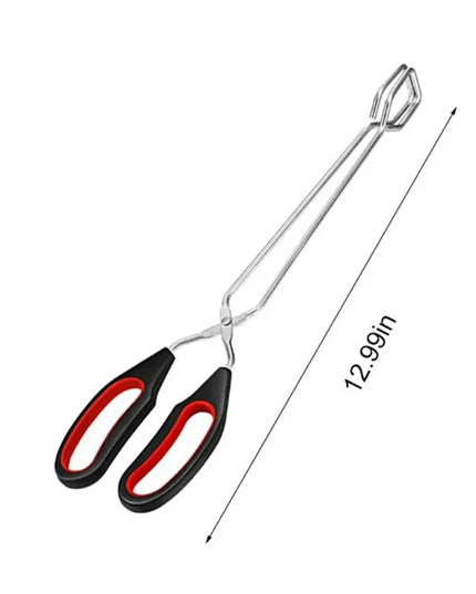 BBQ Tools Barbecue Scissor Tongs Grilled Food Tong Long Handle Scissor BBQ Bread Roast Clip Kitchen Baking Tongs BBQ Accessories